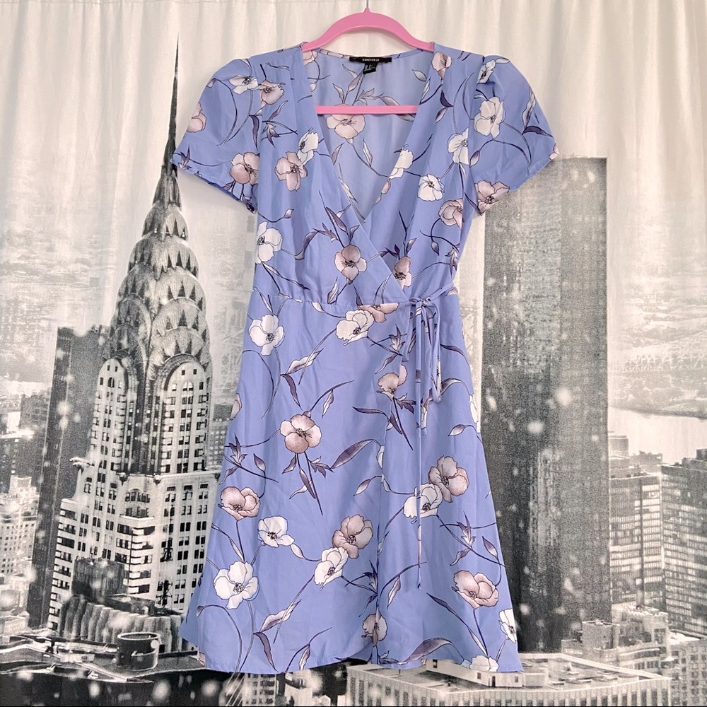 F21 wrap dress